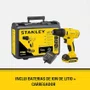 Parafusadeira de Impacto 12V 3/8'' SCH121S1K-BR +Kit Carregamento Bivolt e Maleta -Stanley