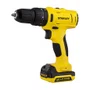 Parafusadeira de Impacto 12V 3/8'' SCH121S2K-BR +Kit Carregamento Bivolt e Maleta -Stanley