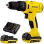Parafusadeira de Impacto 12V 3/8'' SCH121S2K-BR +Kit Carregamento Bivolt e Maleta -Stanley