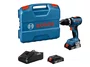 Parafusadeira de Impacto 18V GSB 18V-65 1/2'' +Kit Carregamento e Maleta -Bosch