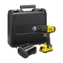 Parafusadeira de Impacto 20V SCD711D1K-BR 1/2'' +01 Bateria 2ah +Carregador e Maleta -Stanley
