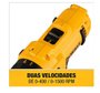 Parafusadeira de Impacto a Bateria 12V DCD716D2-BR 3/8'' 25NM + Kit de Carregamento e Bolsa -Dewalt