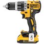 Parafusadeira de Impacto a Bateria 20V DCD796D2-BR 1/2'' 70NM + Kit Carregamento e Maleta -Dewalt