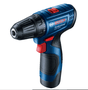 Parafusadeira Furadeira GSR 120- LI 12V com 2 Baterias e Maleta e Acessórios