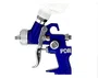 Pistola de Pintura Gravidade HVLP Bico 0,8mm 125ml com 2 Acessórios PDR-PRO-545