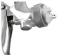 Pistola de Pintura Milenium HVLP 600ml com Regulador de Fluxo de Ar  -Arprex