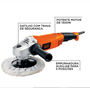 Politriz Lixadeira 7 Pol. 1300W com Maleta  BLACKDECKER-WP1500K