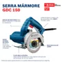 Serra Marmore Titan GDC 150 1.500W +1 Disco e Chave 06015486E1 -Bosch