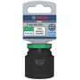 Soquete impacto 1/2'' 27MM sextavado curto Pro Standard Bosch