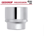 Soquete Sextavado de 18mm com Encaixe de 1/2 Pol. GEDORE RED-R61001806