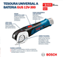 Tesoura Universal a Bateria GUS 12V sem Bateria - BOSCH