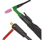Tocha de solda TIG SU26 corpo silicone com gatilho engate rápido 12,80mm Sumig 0610.0012