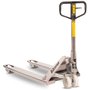 Transpalete Manual em Inox TM2500 IC Capacidade 2.500kg Com Roda Dupla de Nylon -Paletrans