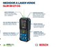 Trena Laser Verde GLM 50-27 CG até 50M com Bluetooth BOSCH