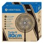 Ventilador de Coluna 30CM 52W Turbo 6 Pas Premium Preto 220V -Ventisol