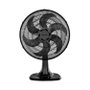 Ventilador de Mesa 40CM 80W Turbo 6 Pas Preto 220V Premium -Ventisol