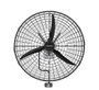 Ventilador de Parede 1 Metro 3 Velocidades 1/2CV Preto 220V -Ventisol