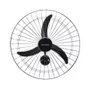 Ventilador de Parede 60cm 200W Preto Bivolt -Ventisol